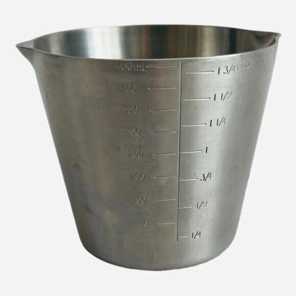 Stainless Steel Measuring Jug 2 Cup Barista Milk Pitcher Frothing 5.5